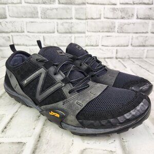 New Balance MT10 Minimus Men's Size 13 D Black Gray Barefoot Trail Running Shoes
